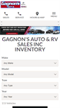 Mobile Screenshot of gagnonsautoandrv.com